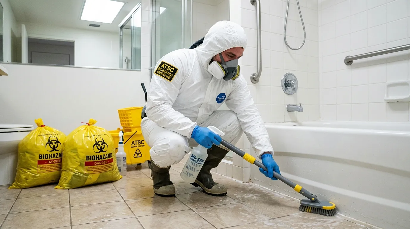 Decontamination equipment deployed for Blood Cleanup in Soddy-Daisy